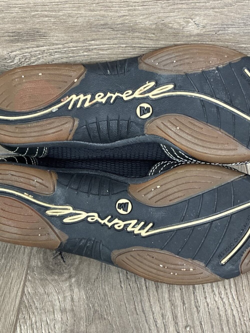 Merrell Barrado Women’s Size 7.5 Black Slip On Sneakers Shoes J73426 Used - Picture 10 of 10